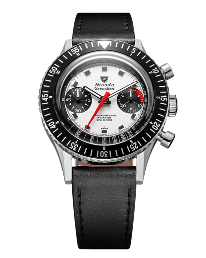 NIVADA GRENCHEN : CHRONOMASTER PANDA 41MM - AUTOMATIQUE