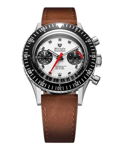 NIVADA GRENCHEN : CHRONOMASTER PANDA 41MM - AUTOMATIQUE