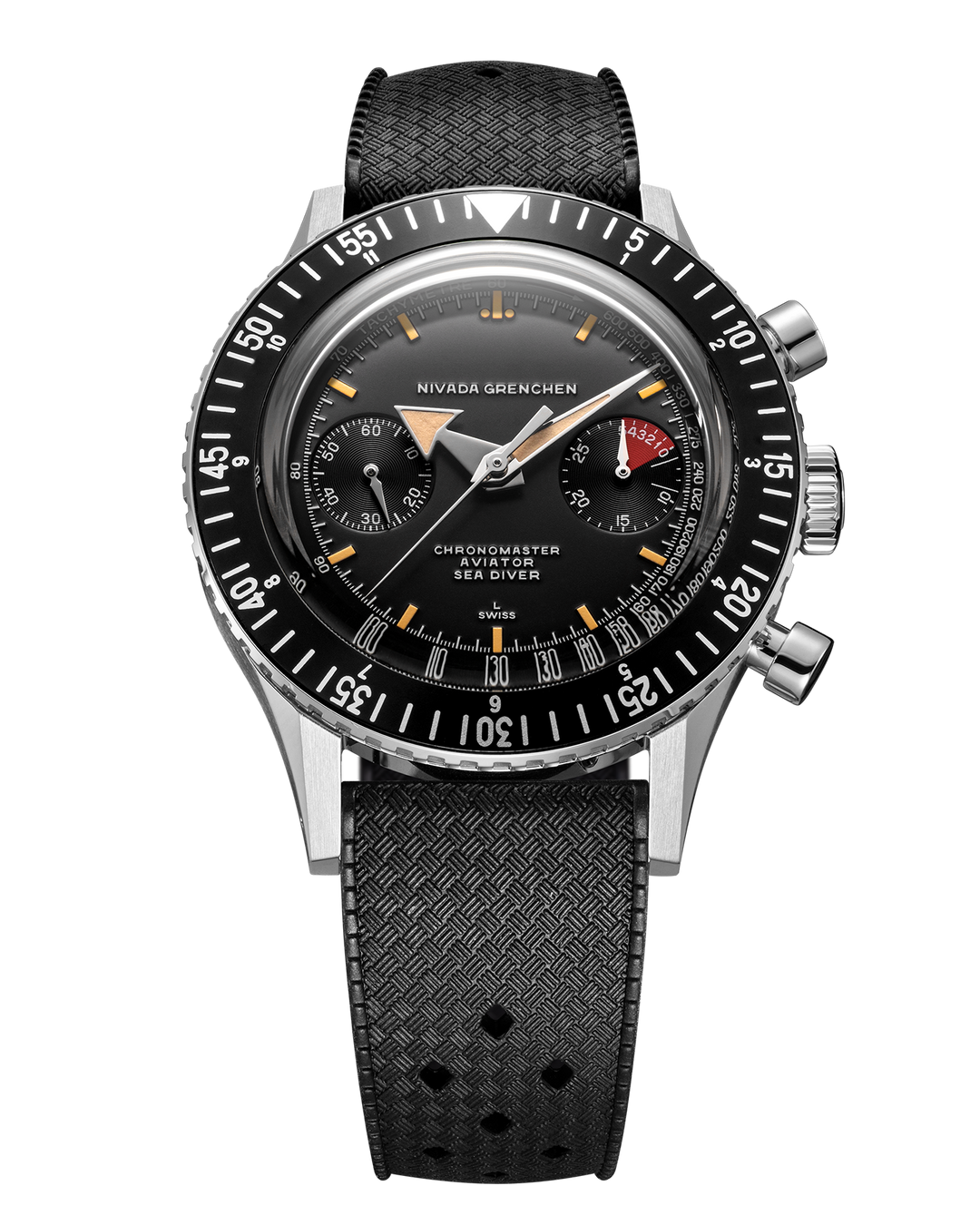 NIVADA GRENCHEN : CHRONOMASTER BROAD ARROW 41MM - AUTOMATIQUE