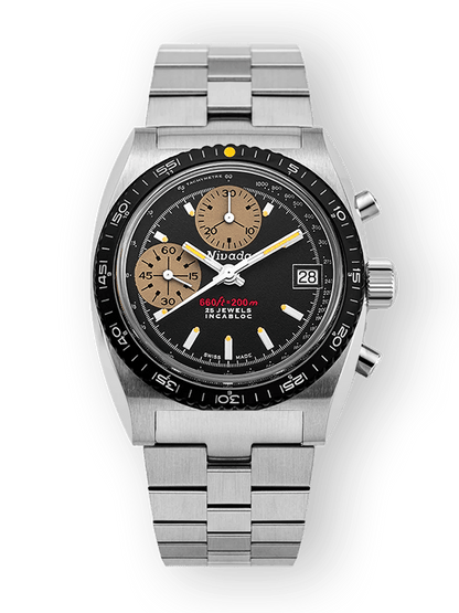 NIVADA GRENCHEN : AUTOCHRON JAUNE