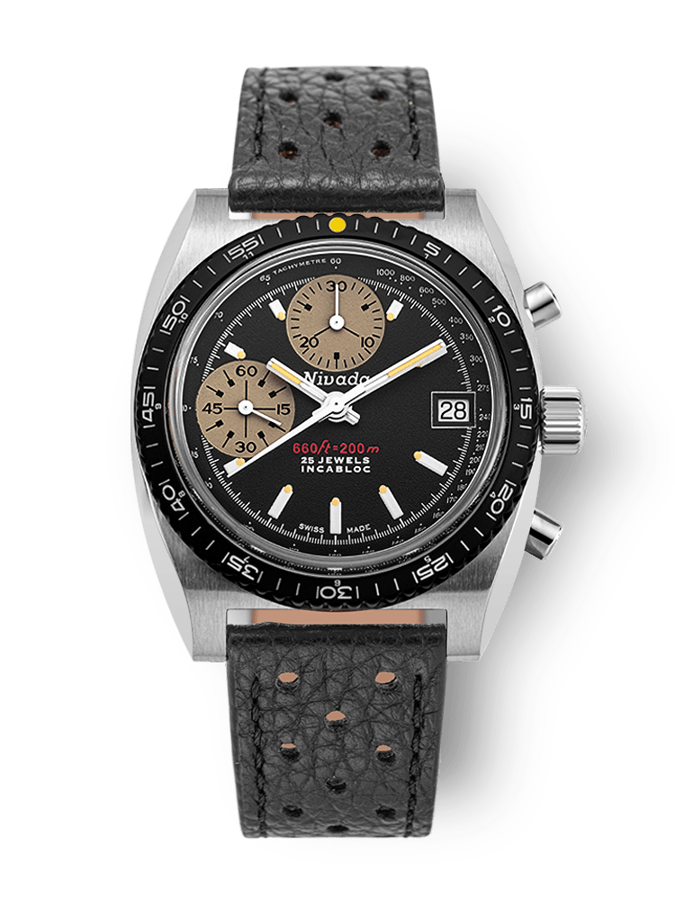 NIVADA GRENCHEN : AUTOCHRON JAUNE