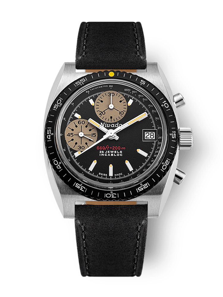 NIVADA GRENCHEN : AUTOCHRON JAUNE