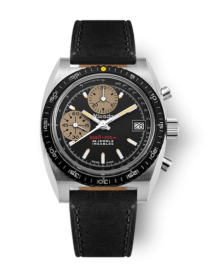 NIVADA GRENCHEN : AUTOCHRON JAUNE