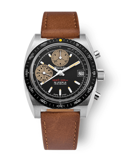 NIVADA GRENCHEN : AUTOCHRON JAUNE