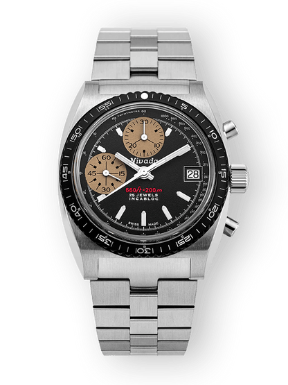 NIVADA GRENCHEN : AUTOCHRON BLANCHE