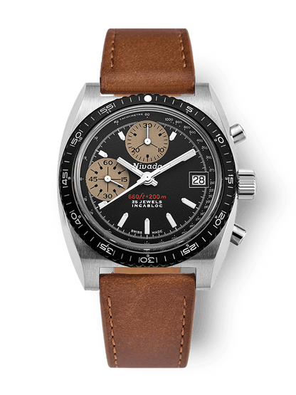 NIVADA GRENCHEN : AUTOCHRON BLANCHE