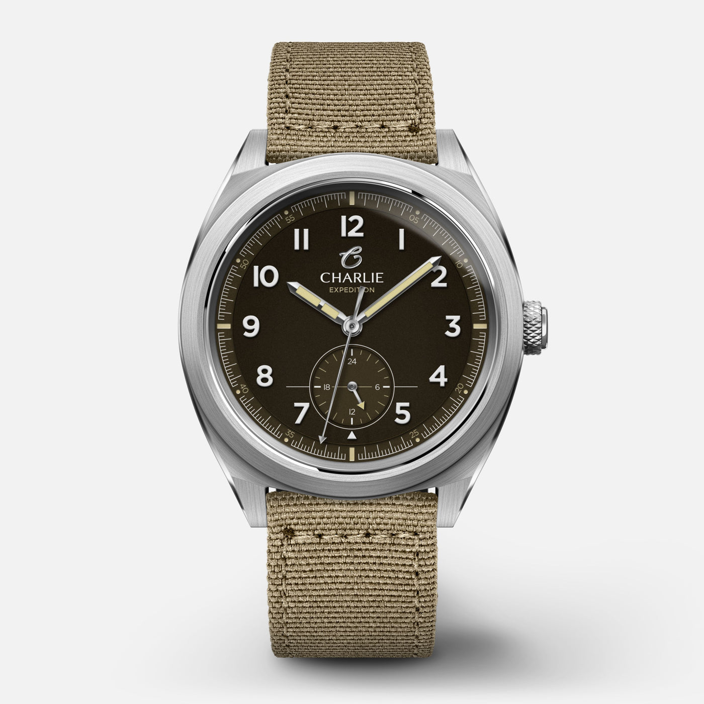 CHARLIE PARIS WATCH: GR 24H BROWN