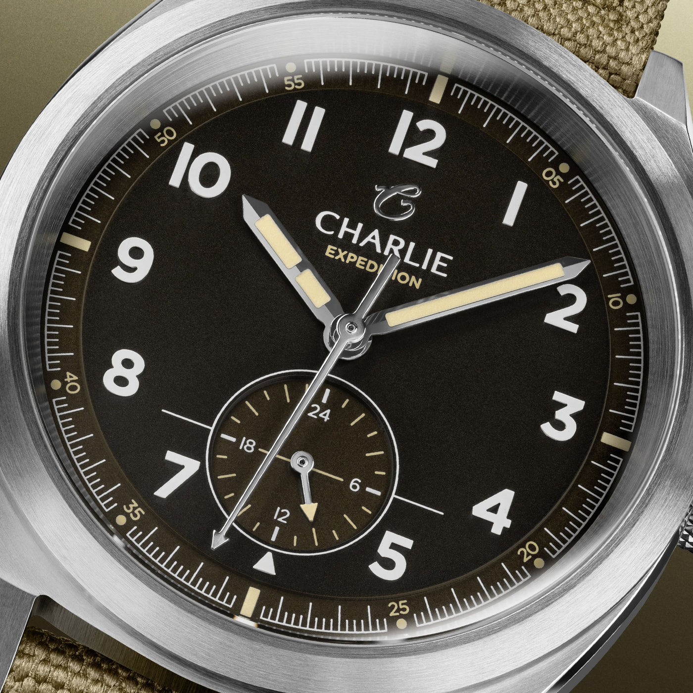 CHARLIE PARIS WATCH: GR 24H BROWN