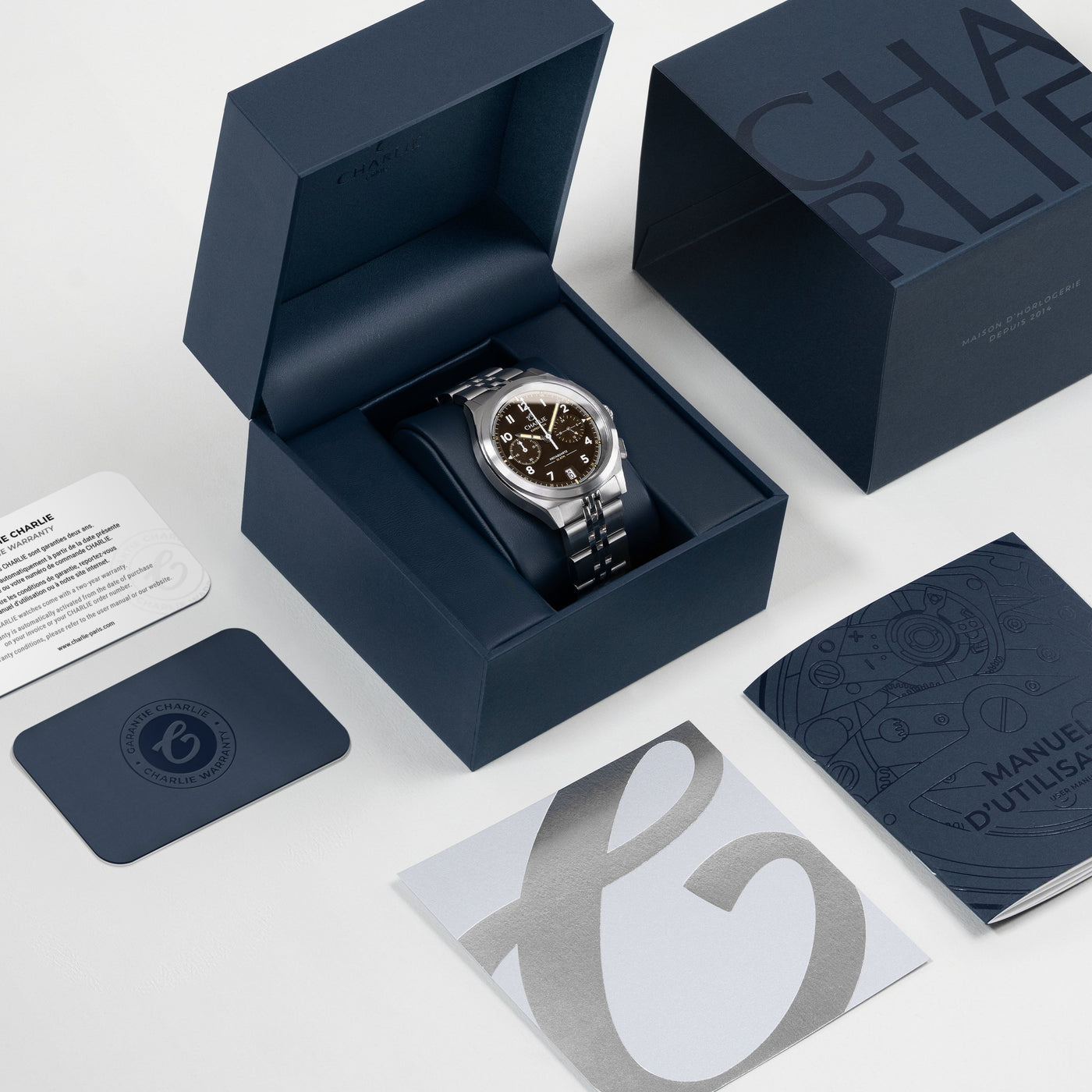 CHARLIE PARIS WATCH: GR BROWN CHRONOGRAPH