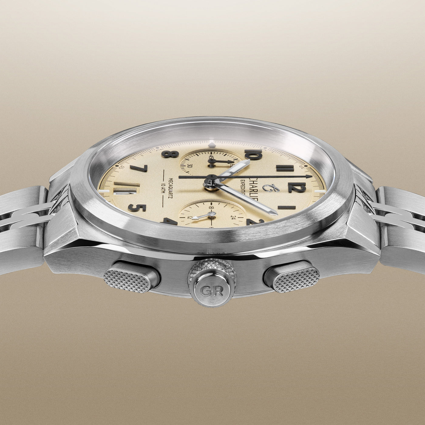 CHARLIE PARIS WATCH: GR BEIGE CHRONOGRAPH