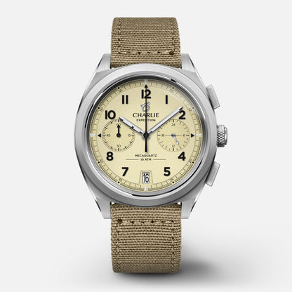 CHARLIE PARIS WATCH: GR BEIGE CHRONOGRAPH