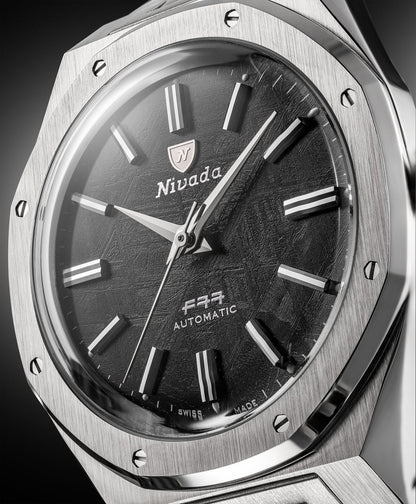 MONTRE NIVADA GRENCHEN F77 MÉTÉORITE MARK 2 38MM