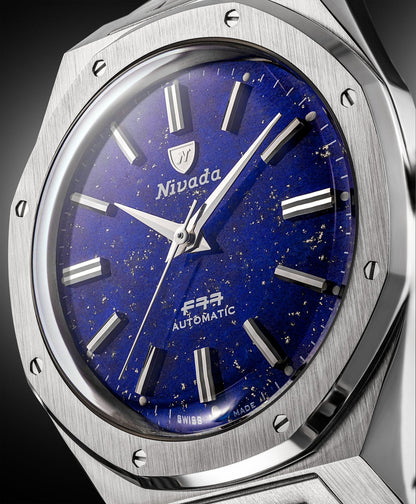MONTRE NIVADA GRENCHEN F77 LAPIS LAZULI MARK 2 38MM
