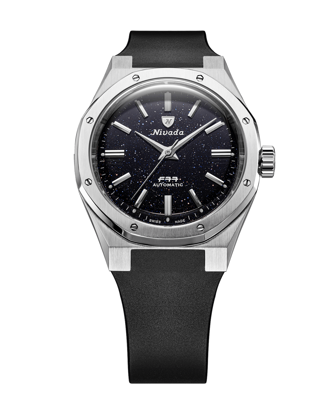 MONTRE NIVADA GRENCHEN F77 AVENTURINE BLEUE MARK 2 38MM