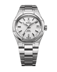 Nivada Grenchen F77 White Mark 2 38mm Watch