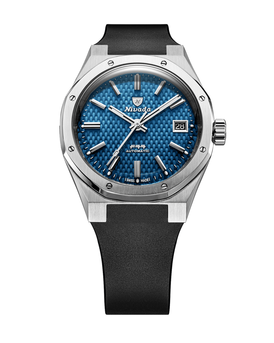 MONTRE NIVADA GRENCHEN F77 BLEU MARK 2 38MM