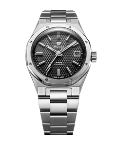 Nivada Grenchen F77 Black Mark 2 38mm Watch