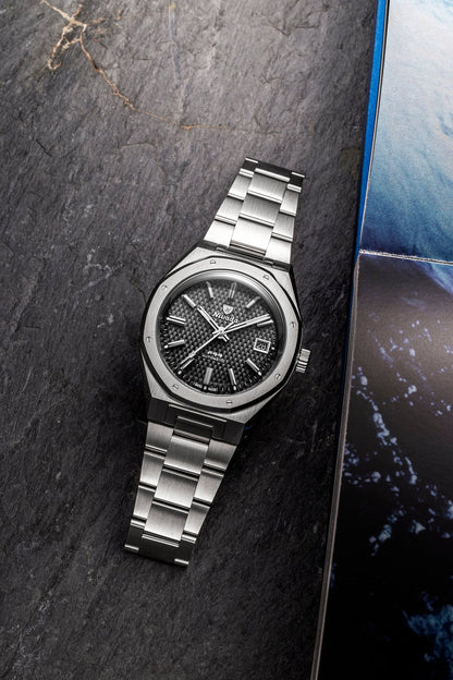 MONTRE NIVADA GRENCHEN F77 NOIR MARK 2 38MM