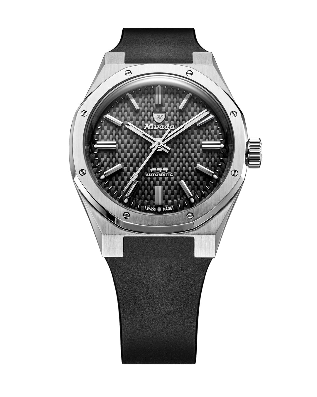 MONTRE NIVADA GRENCHEN F77 NOIR MARK 2 38MM