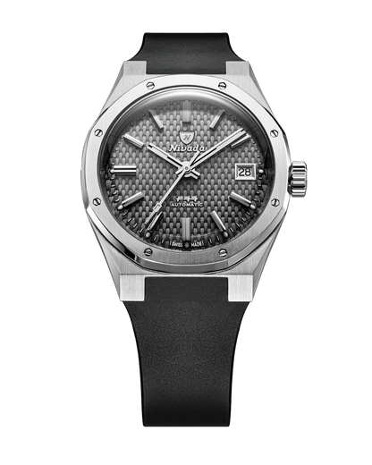 MONTRE NIVADA GRENCHEN F77 GRIS MARK 2 38MM