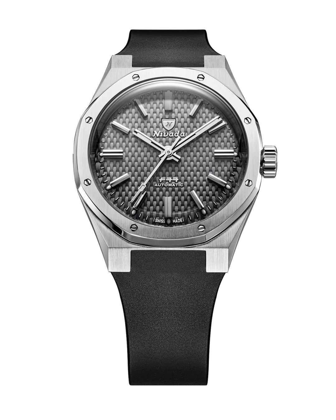 MONTRE NIVADA GRENCHEN F77 GRIS MARK 2 38MM