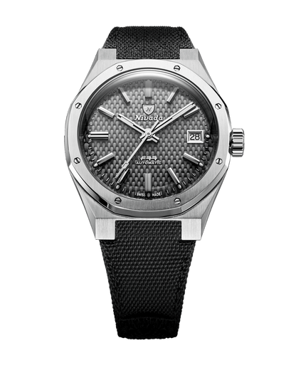 MONTRE NIVADA GRENCHEN F77 GRIS MARK 2 38MM