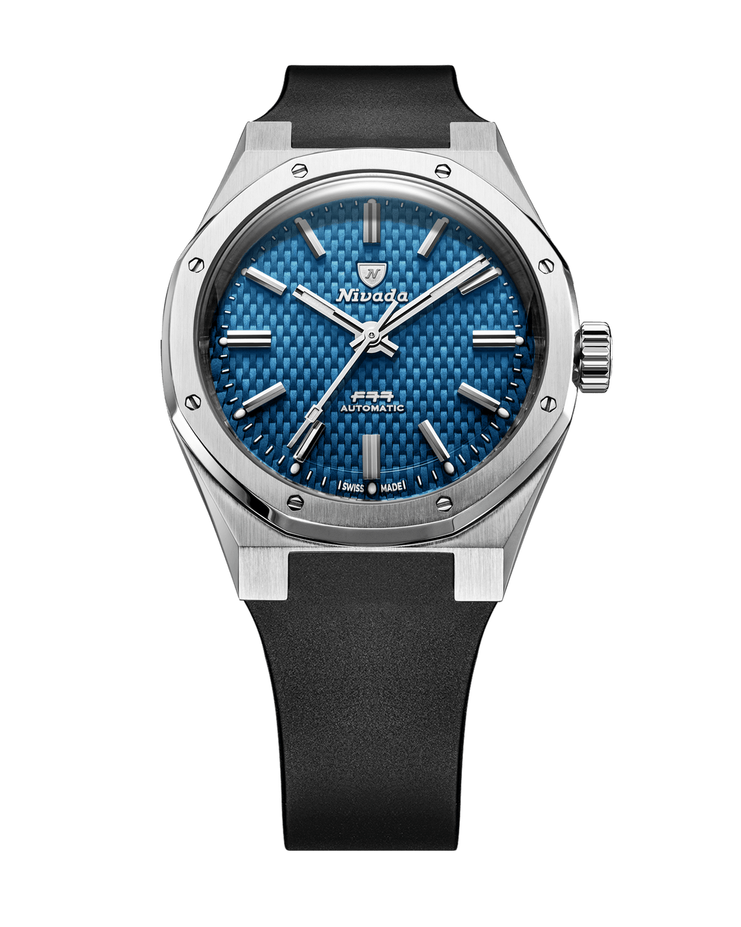 MONTRE NIVADA GRENCHEN F77 BLEU MARK 2 38MM