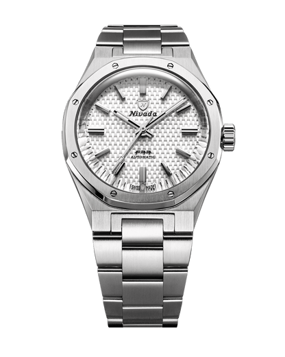 MONTRE NIVADA GRENCHEN F77 BLANC MARK 2 38MM