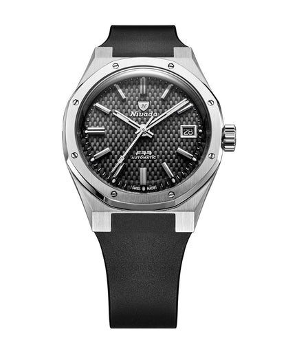 MONTRE NIVADA GRENCHEN F77 NOIR MARK 2 38MM