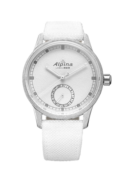MONTRE ALPINA : ALPINER DATE MANUFACTURE LABEL NOIR