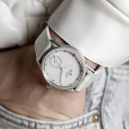 MONTRE ALPINA : ALPINER DATE MANUFACTURE LABEL NOIR