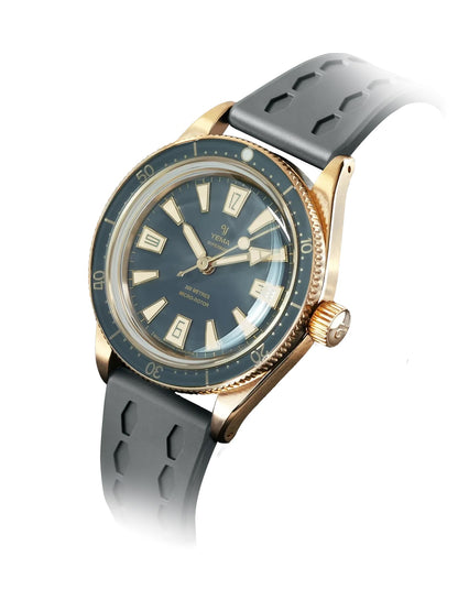 MONTRE YEMA : SUPERMAN SKIN DIVER SLIM BRONZE CMM.20 GRIS