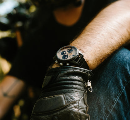 Montre Echo/Neutra : Averau 42 Chronographe Céramique Sable