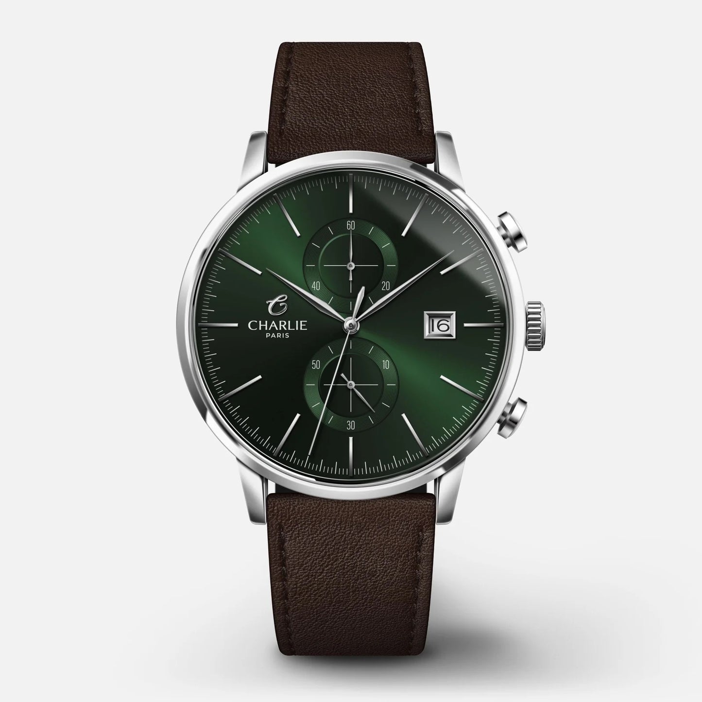 CHARLIE PARIS : HORIZON CHRONOGRAPHE VERT