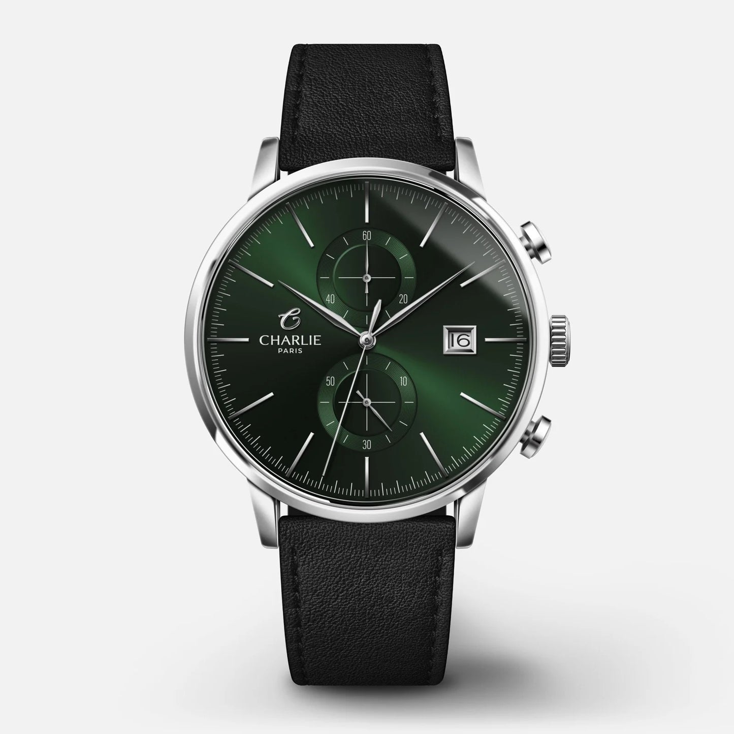 CHARLIE PARIS : HORIZON CHRONOGRAPHE VERT