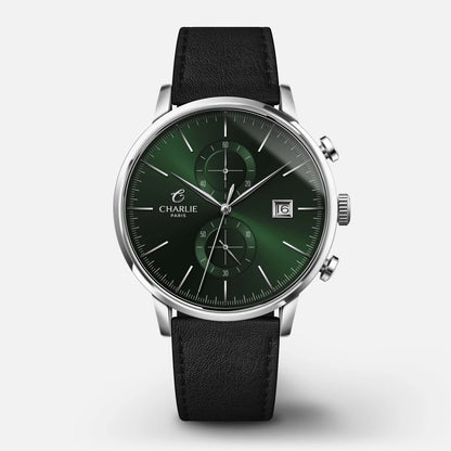 CHARLIE PARIS : HORIZON CHRONOGRAPHE VERT