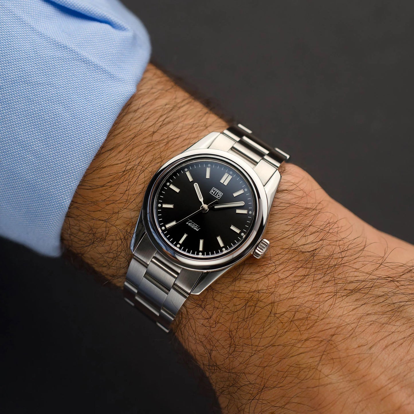 Montre HTD : Tennis Chic Noir