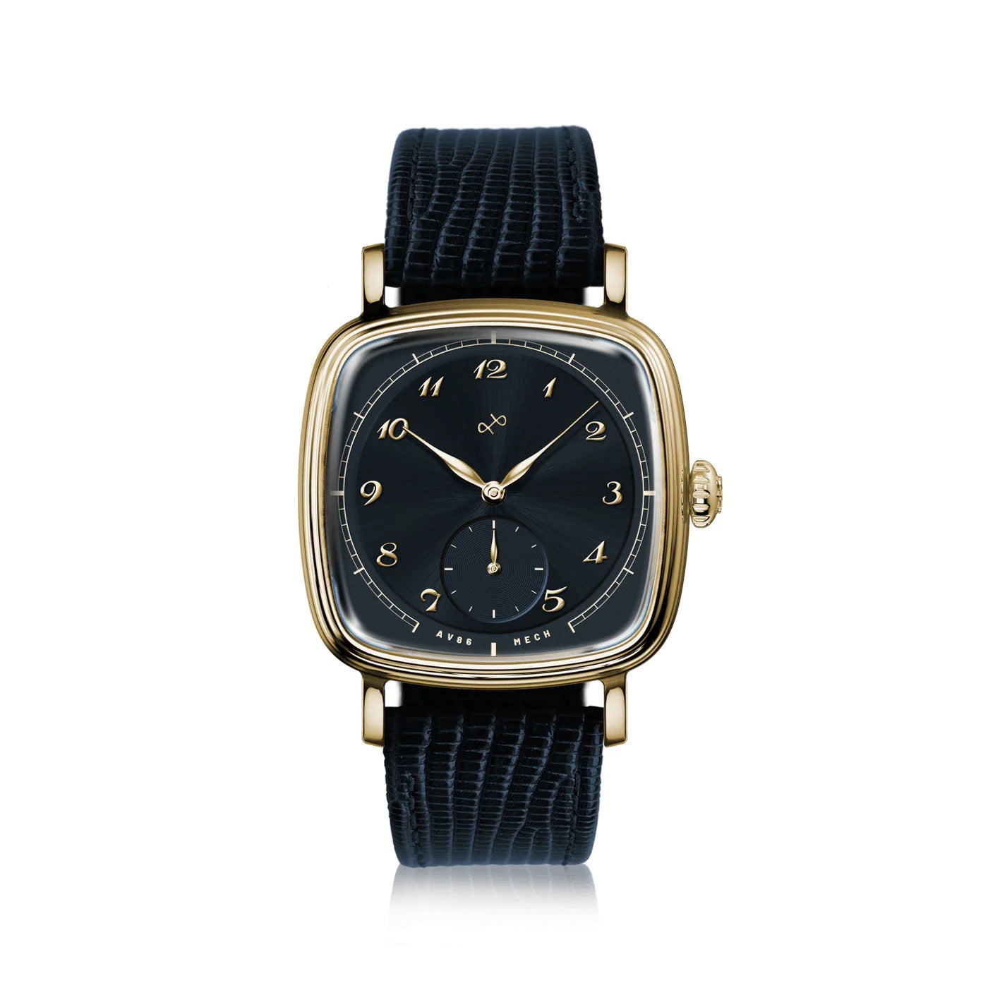 MONTRE AV86 : 1954 AMALFI MÉCANIQUE BLEU NUIT & OR