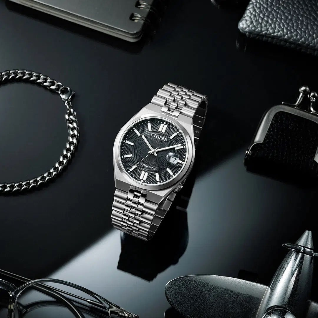 CITIZEN : TSUYOSA 60 NOIR NK0020-55E
