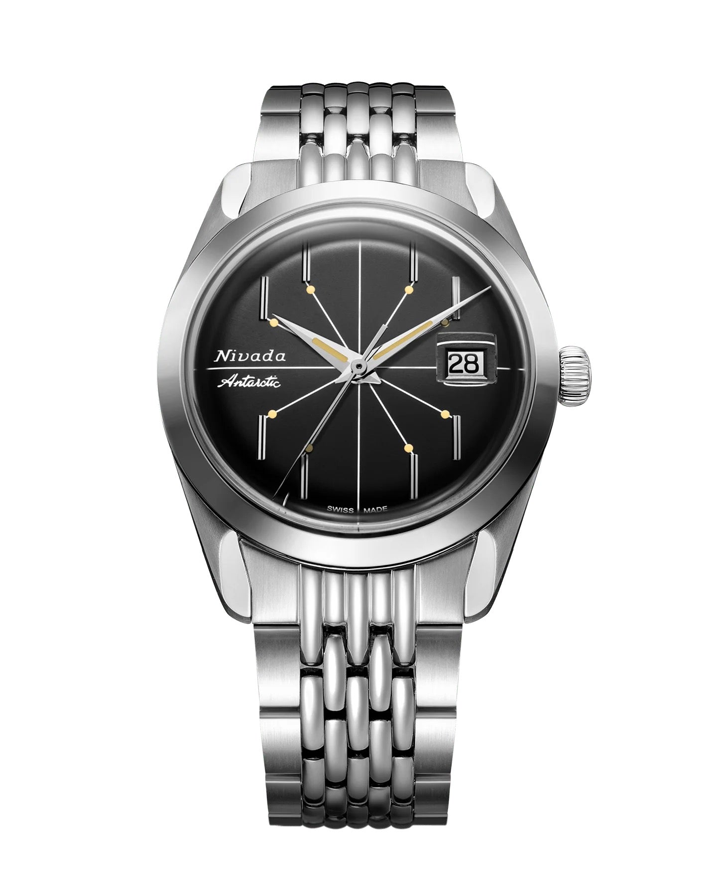 NIVADA GRENCHEN: F77 ESFERA NEGRA - FECHA