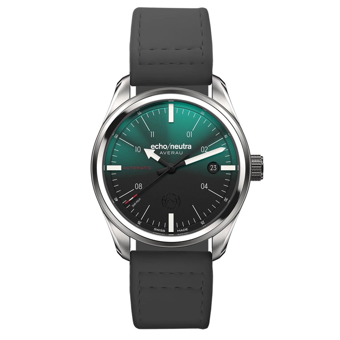 MONTRE ECHO/NEUTRA : AVERAU 39 3H VERT DÉGRADÉ