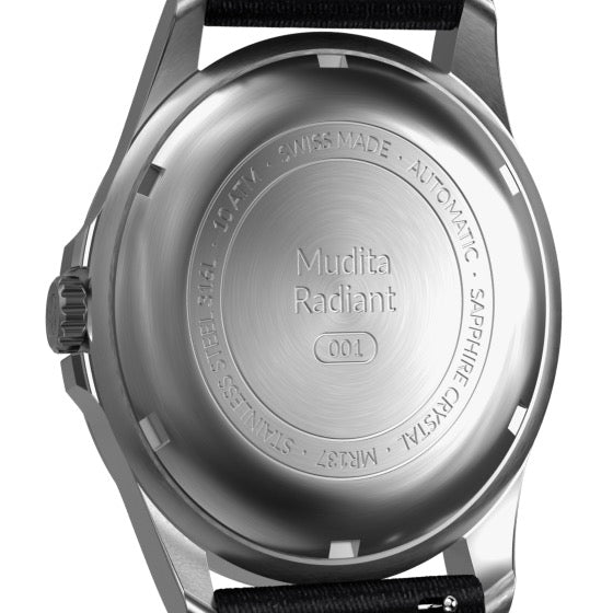Montre Mudita : Radiant Noir Automatique