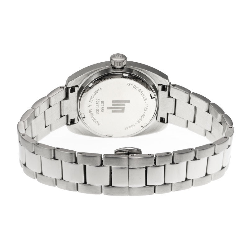 MONTRE LIP : GÉNÉRAL DE GAULLE QUARTZ CLASSIQUE ARGENT 31 MM 671883