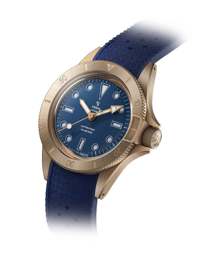 RELOJ YEMA: SUPERMAN BRONCE 10CM EDICIÓN LIMITADA