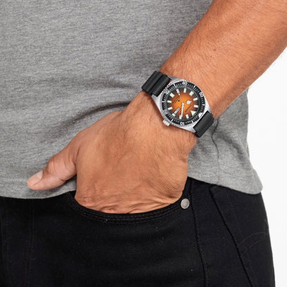 CITIZEN : PROMASTER MECHANICAL DIVER ORANGE NY0120-01ZC