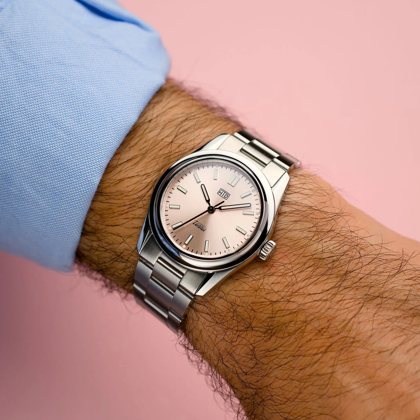 Montre HTD : Tennis Chic Rose