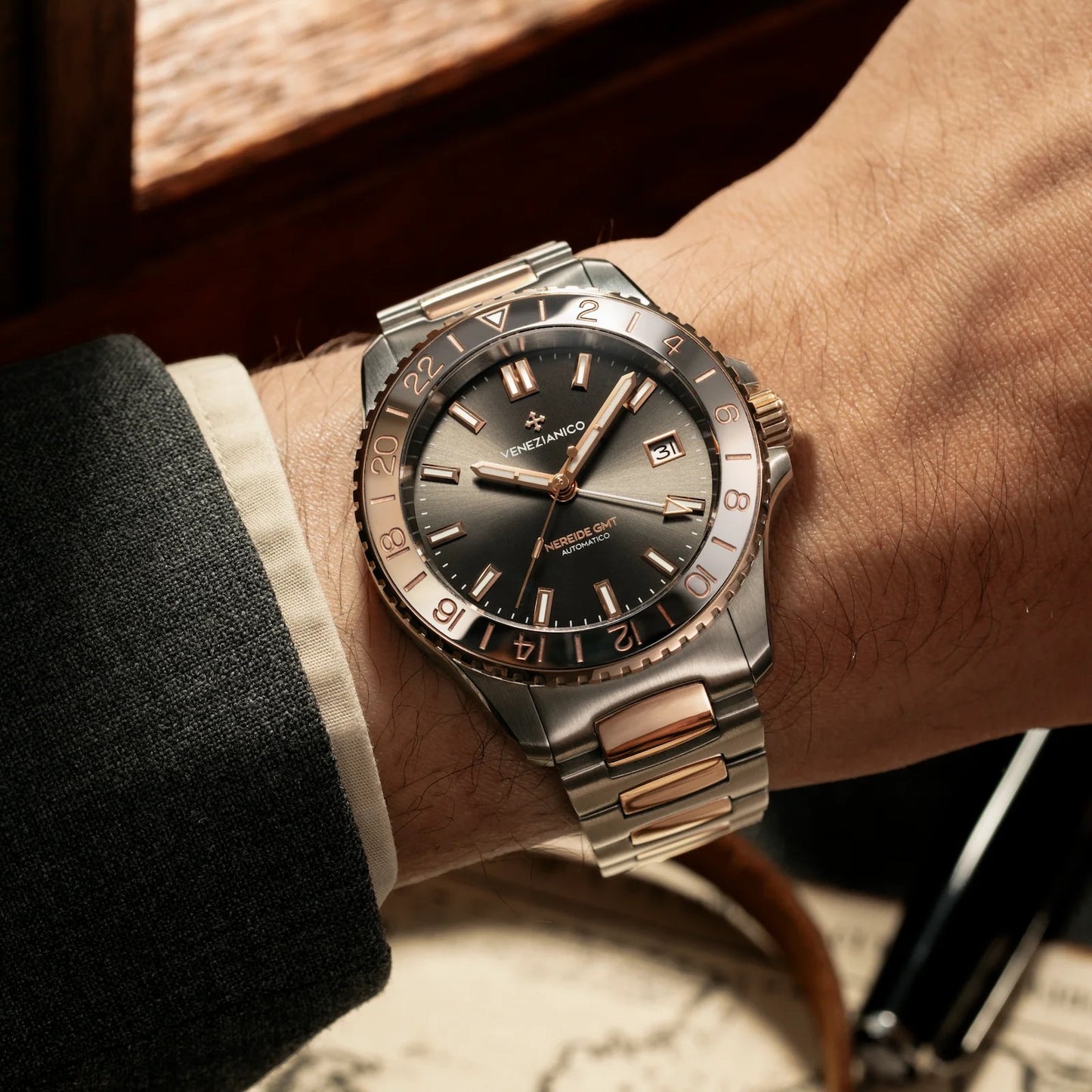 MONTRE VENEZIANICO : NEREIDE GMT GRAND TOUR 3521510C