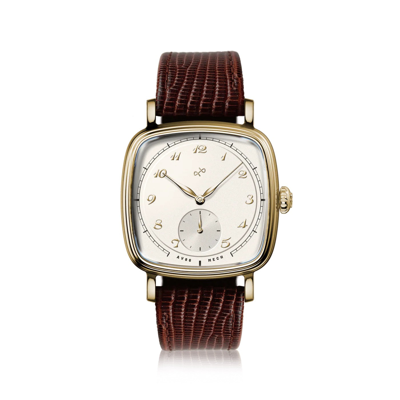 MONTRE AV86 : 1954 AMALFI MÉCANIQUE OFF WHITE DORÉE
