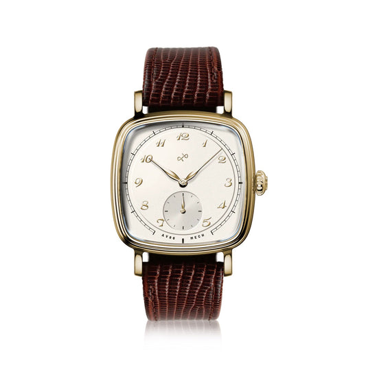 MONTRE AV86 : 1954 AMALFI MÉCANIQUE OFF WHITE DORÉE