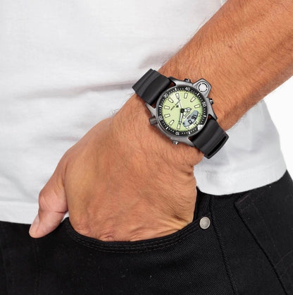 CITIZEN : PROMASTER AQUALAND DIVER VERT JP2007-17W